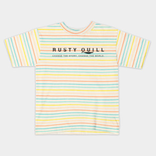 RQ Wordmark #2 (Light Print) Kids T-Shirt