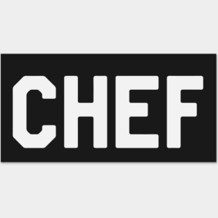 Chef Posters and Art