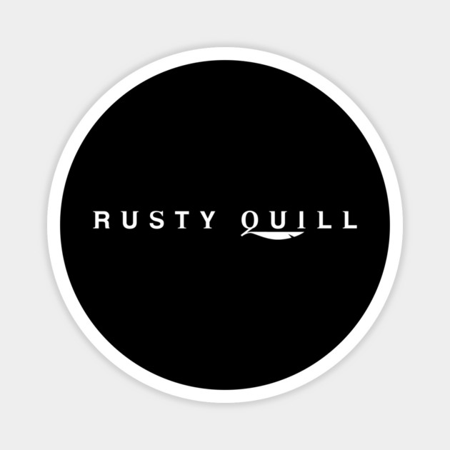 RQ Wordmark (Dark Prints) Magnet by Rusty Quill