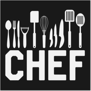 Chef Posters and Art