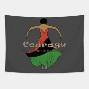 Courage Tapestry