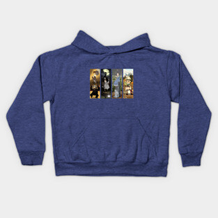 Over the Garden Wall Portraits Kids Hoodie