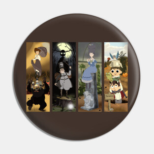 Over the Garden Wall Portraits Pin