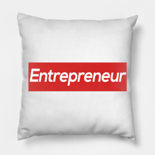Entrepreneur Design Pillow