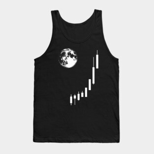 To The Moon Trading HODL Crypto Market Tank Top