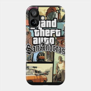 Grand Theft Auto SA Phone Case
