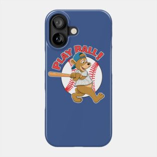 Play Ball!  Cubs Baseball Mascot Phone Case