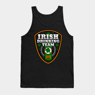 Irish Drinking Team Tank Top