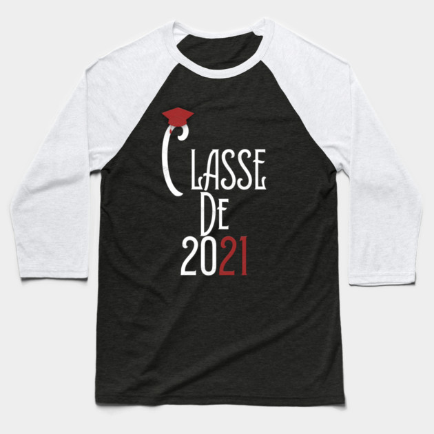 Classe de 2021 senior Baseball T-Shirt by Db Printed