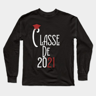 Classe de 2021 senior Long Sleeve T-Shirt