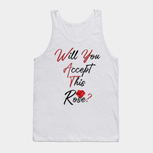 Will You Accept This Rose? Tank Top