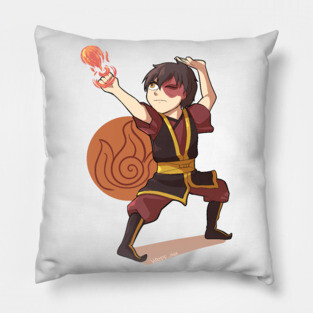 Firebending Pillow