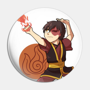 Firebending Pin
