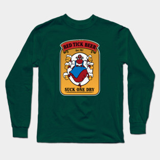 Red Tick Beer Long Sleeve T-Shirt