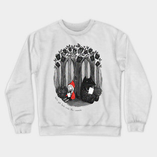 Let's get lost into the woods Crewneck Sweatshirt