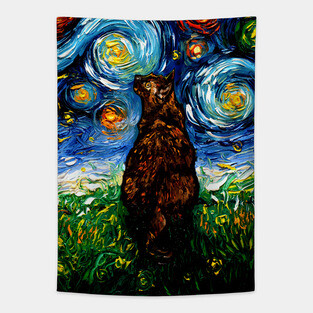 Tortoiseshell Night Tapestry