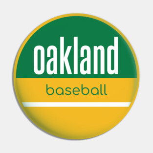 Oakland baseball Pin