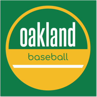Oakland baseball Posters and Art