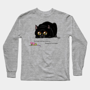 Kitty Butt-wiggle Long Sleeve T-Shirt
