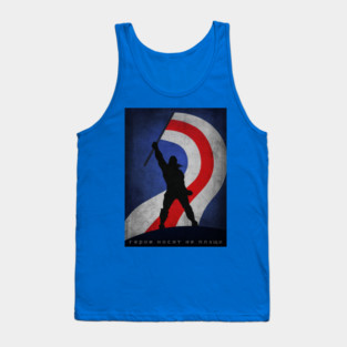 heroes wear no coats Tank Top