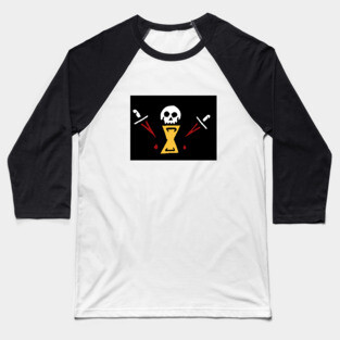 Original Pirate Flag Design Baseball T-Shirt