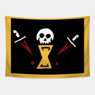 Original Pirate Flag Design Tapestry