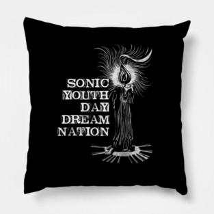 Sonic Youth Daydream Nation white Pillow