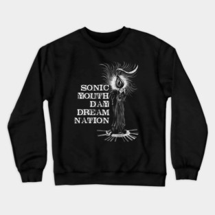 Sonic Youth Daydream Nation white Crewneck Sweatshirt