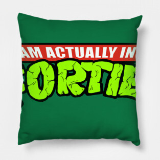 Actually In My Forties Pillow