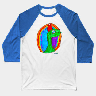 Dino Holiday Baseball T-Shirt