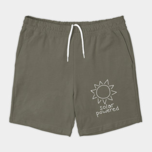 Solar Powered (white) Shorts