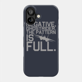 Top Gun Ghostrider Phone Case