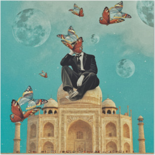 Taj Mahal Posters and Art
