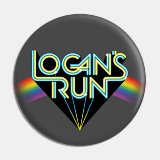 Logan's Run Logo Pin