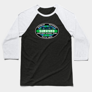 School Survivor Baseball T-Shirt
