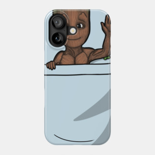 Shirt Pocket Groot Phone Case