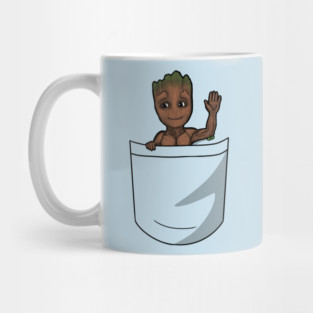 Shirt Pocket Groot Mug
