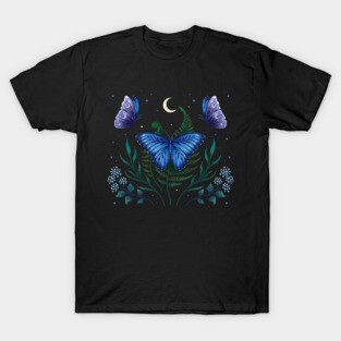 Blue Morpho Butterfly T-Shirt