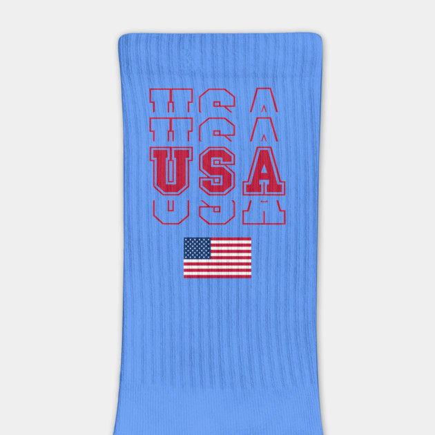 Usa flag 4th of july by Tshirtiz