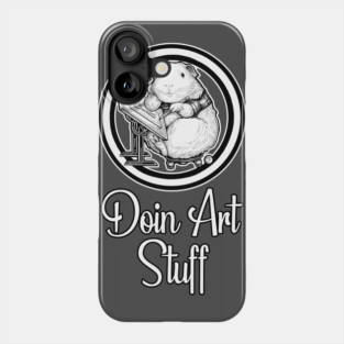Doin Art Stuff - Guinea Pig - Artist Phone Case
