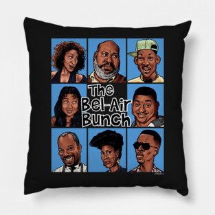 The Bel-Air Bunch Pillow