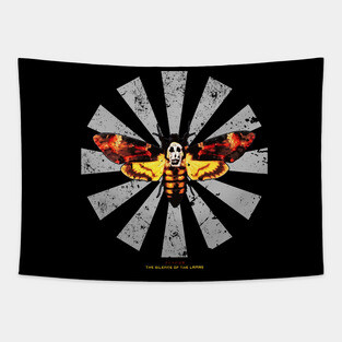 The Silence Of The Lambs Retro Japanese Tapestry