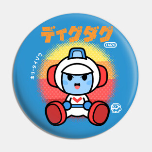 Dig Dug Chibi Pin