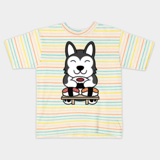 Husky Sushi Kids T-Shirt