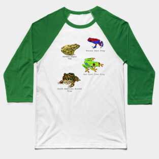 Frogs Baseball T-Shirt