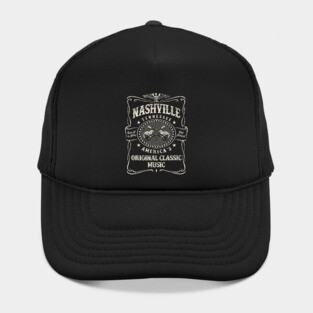 Nashville Music City USA Vintage Hat