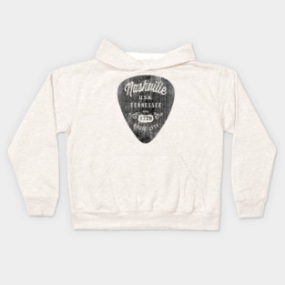 Nashville Music City USA Vintage Kids Hoodie
