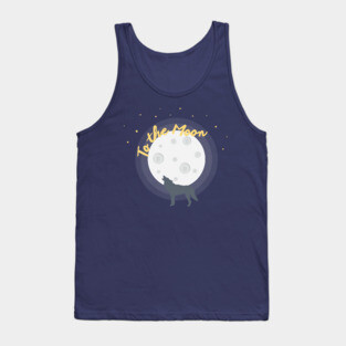 To the Moon (cryptocurrency) Tank Top