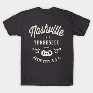 Nashville Tennessee USA Vintage T-Shirt