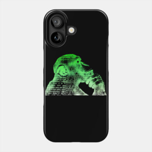 Logic vs Imagination Phone Case